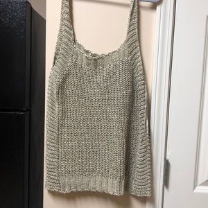 Violets by Mango knit tank large